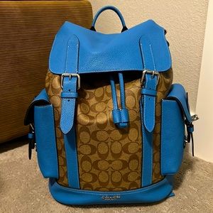 Coach Hudson Backpack Signature Canvas